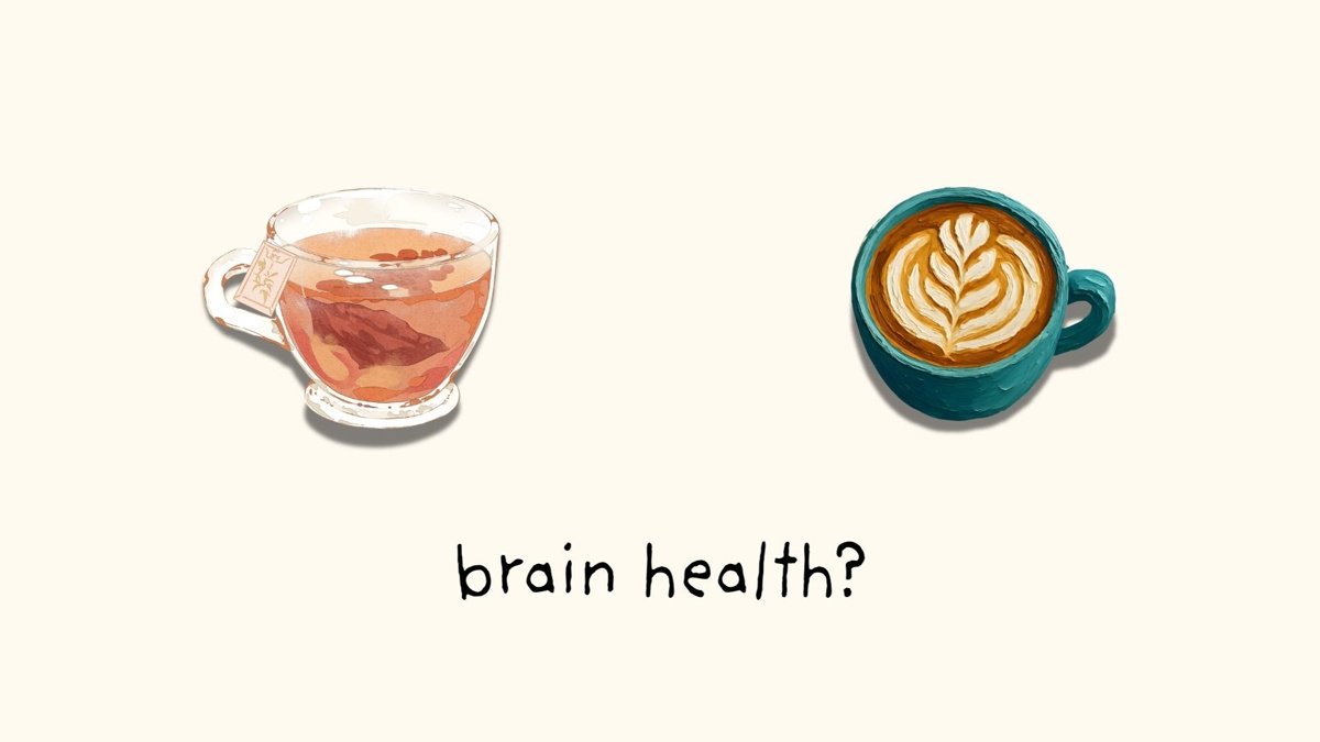 What researchers found about coffee, tea, and brain health