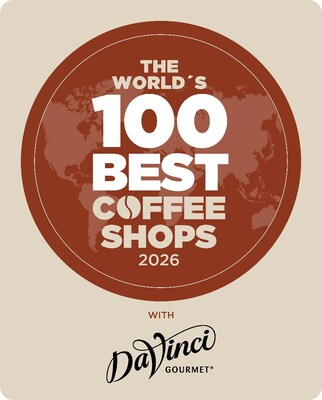 DaVinci Gourmet Named Title Sponsor of The World’s 100 Best Coffee Shops 2026, to Be Unveiled in Madrid